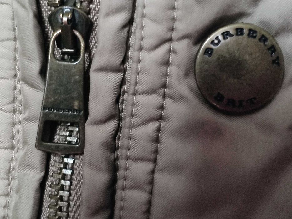 Burberry kurtka puchowa z kapturem