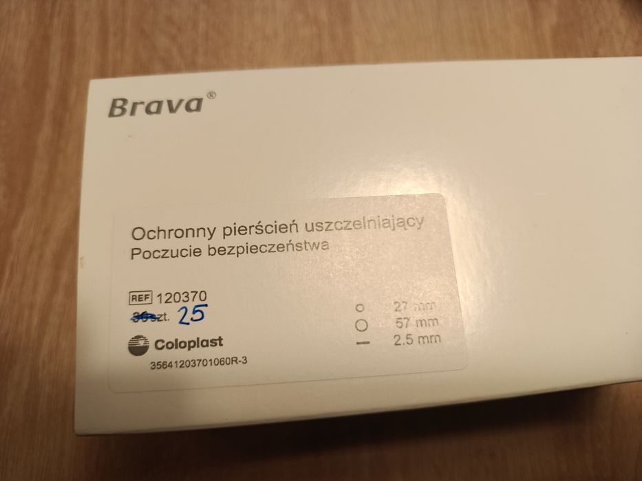 Brava ochronny pierścień uszczelniający