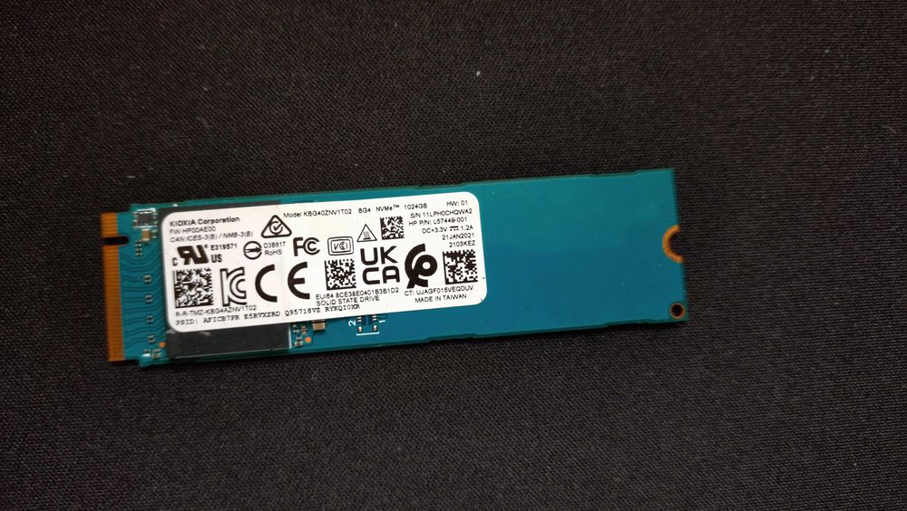 Dysk SSD m2. Kioxia 1TB