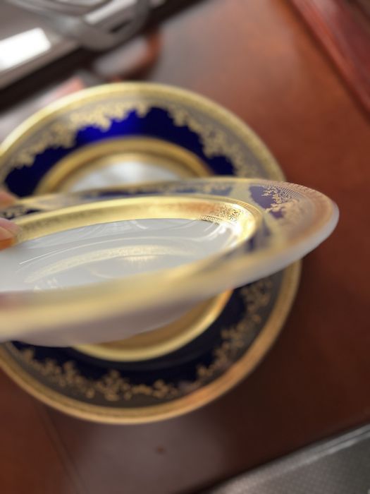 Столовый сервиз Zepter Роял Голд Кобальт на 6 персон