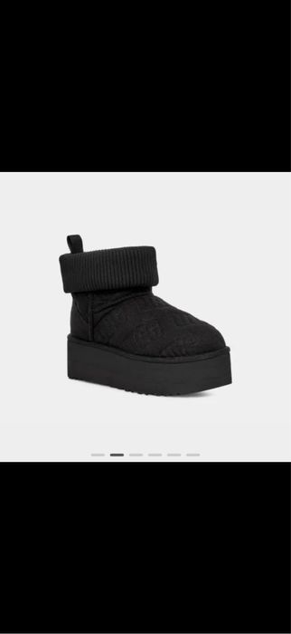 Ugg classic mini platform felted