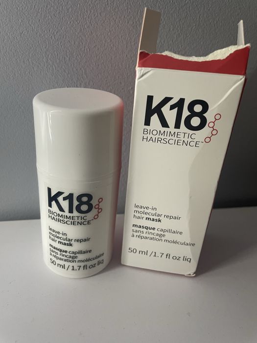 K18 Profesjonalna Molekularna Maska do Włosów Bez Spłukiwania 50ml