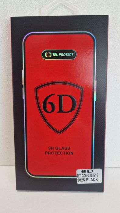 Hartowane szkło Tel Protect Full Glue 6D do Motorola Moto G05/G15/E15