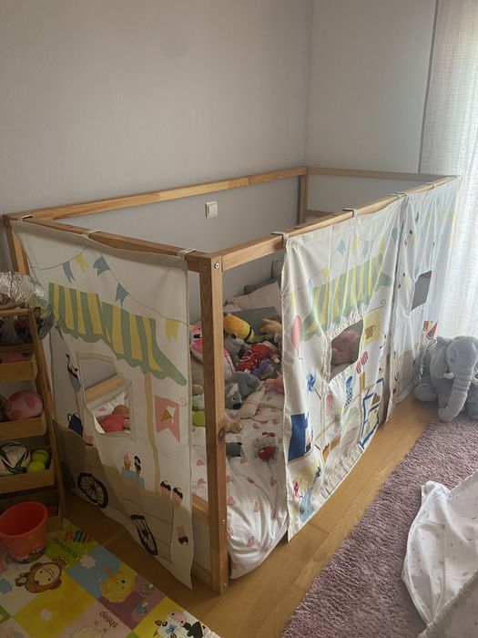 Cama de criança + colchao + Estrado