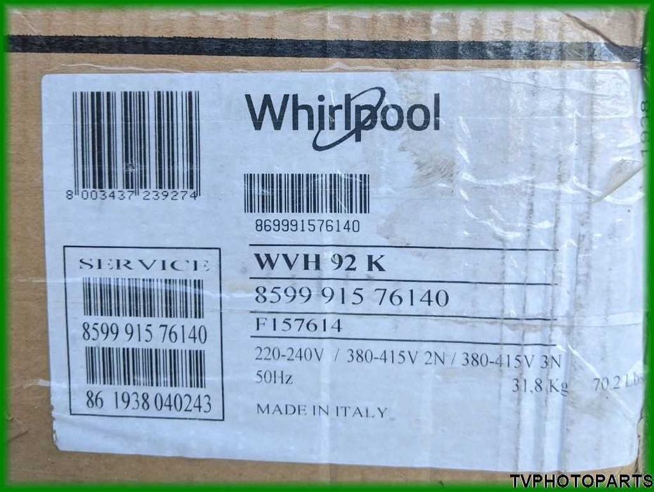 сенсорна плата керування E.G.O 75.13130.963. V1.17 Whirlpool WVH 92 K