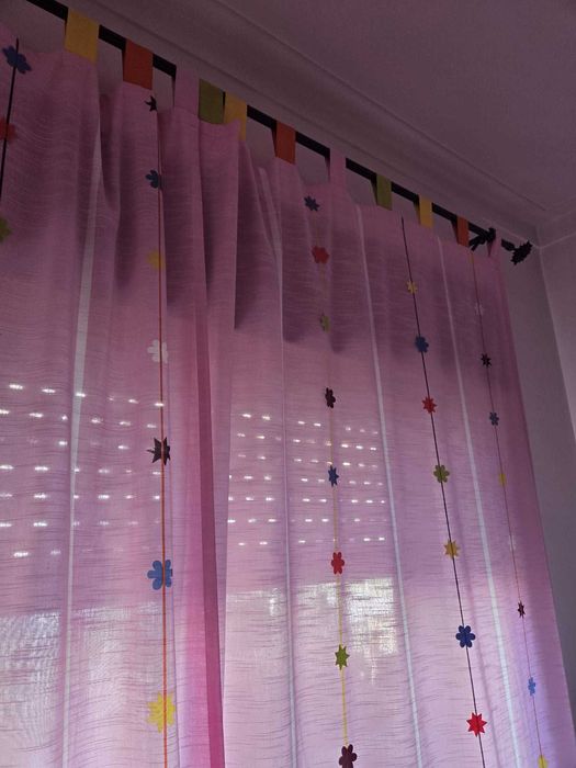 Cortinados de quarto de criança