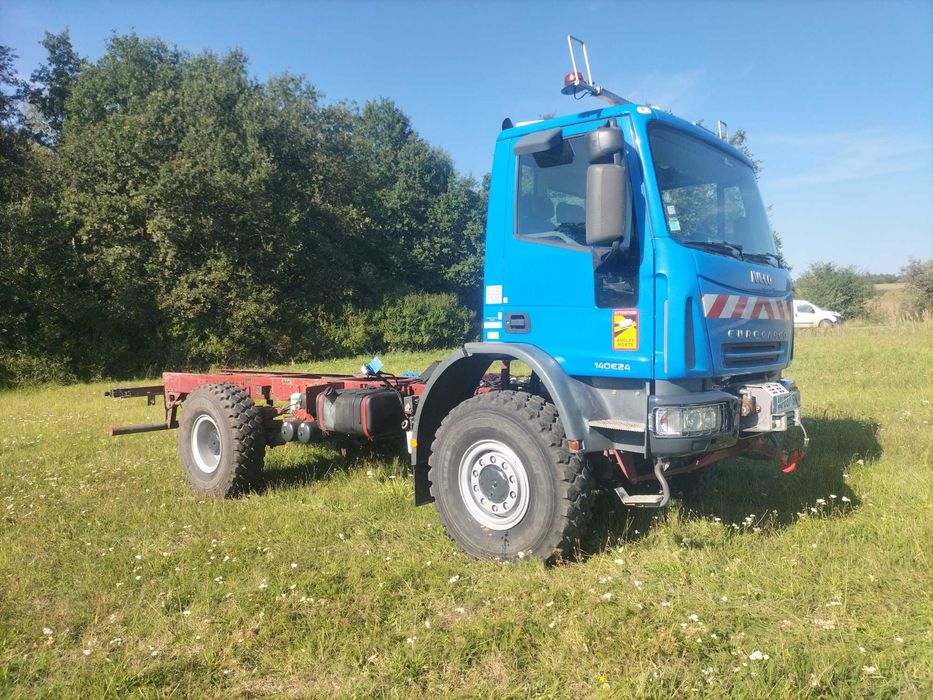 Iveco eurocargo terenowy 4x4 hydraulika wciagarka