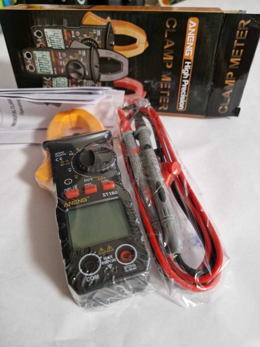 Токові клещі, цифровий мультиметр кліщі ANENG ST180 на 4000 відліків