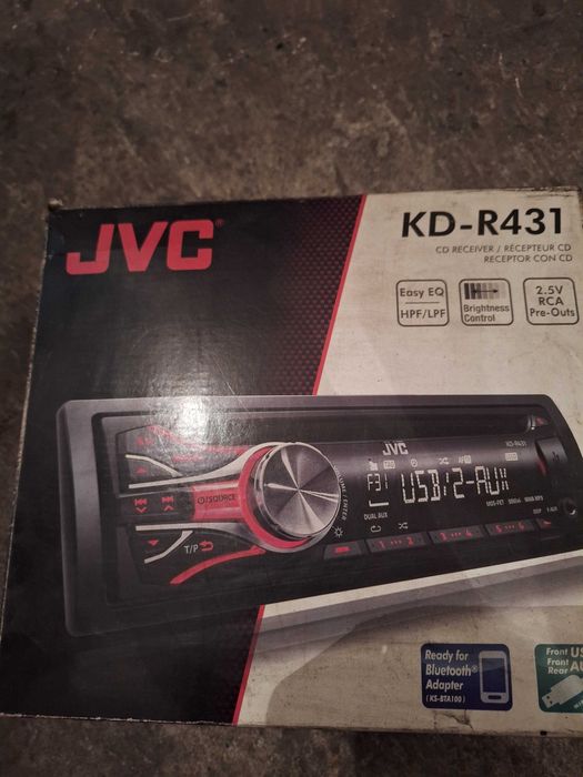 Radio samochodowe JVC