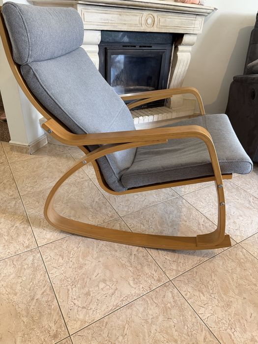 Cadeira de baloiço poäng ikea