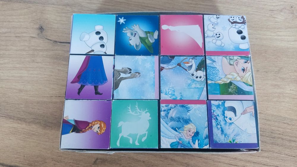 Clementoni, Kraina Lodu, klocki Cubes Multiplay