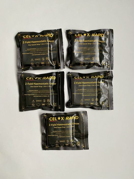 Celox Rapid  H*VENT Combat Gauze Celox Gauze