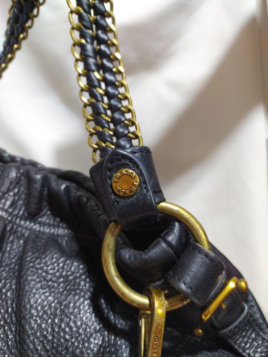 Винтажная сумка Prada оригинал натуральная кожа