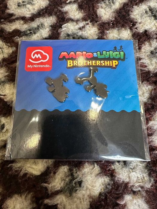 Conjunto de pins Mario & Luigi: Brothership