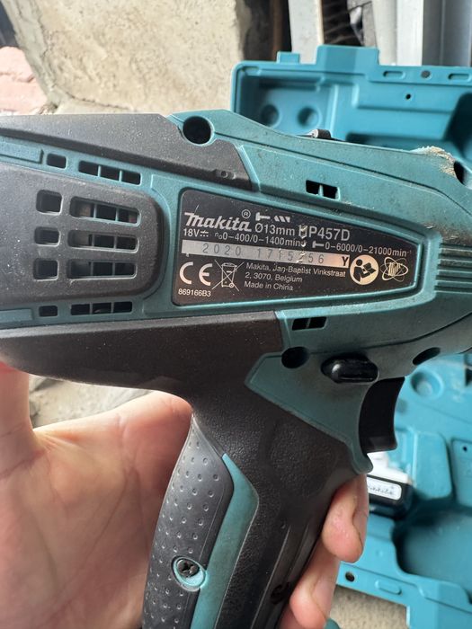 Wiertarko-wkretarka Makita HP 457D z udarem Przysucha • OLX.pl