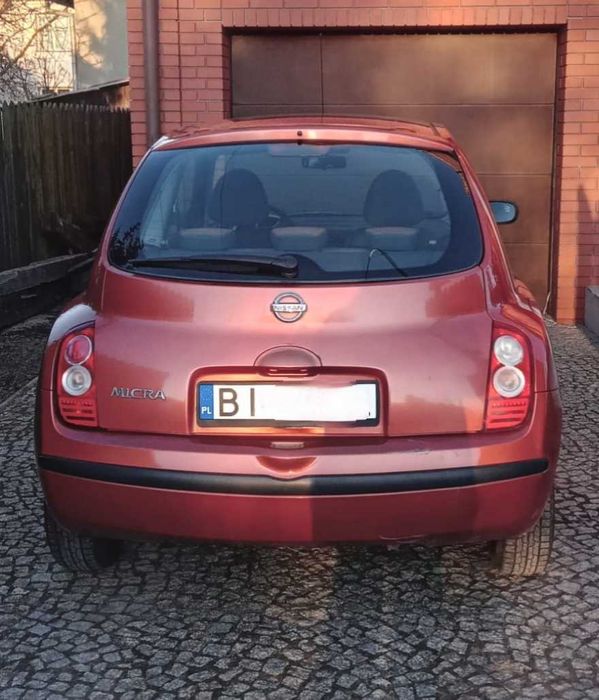 Nissan MICRA K12 2008 rok 139 tys. km