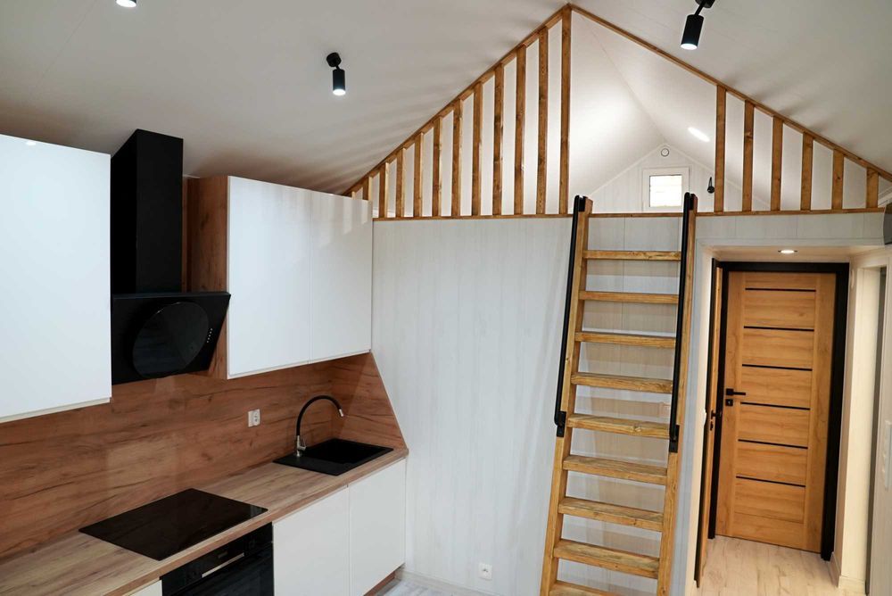 MILANO 35m2+12m2-Stodoła z antresolą-całoroczna!