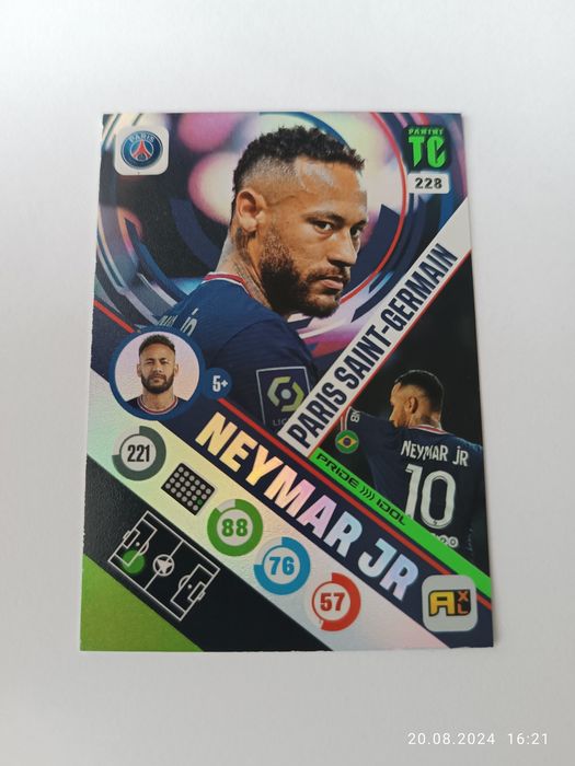 Karta pride idol top class Neymar 2022