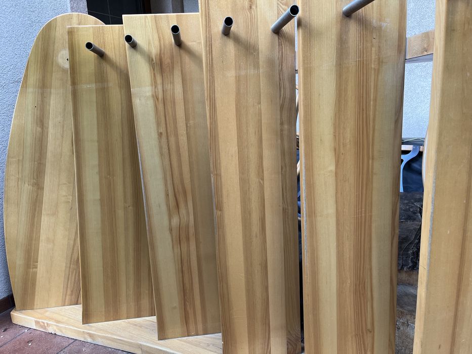 Balustrada ze schdow drewnianch