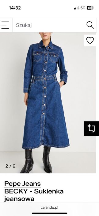 Sukienka jeansowa Pepe Jeans