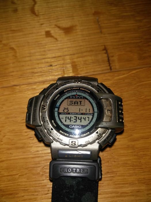 Casio Pro trek Protrek PRT 40 kompas temperatura wysokość ciśnienie