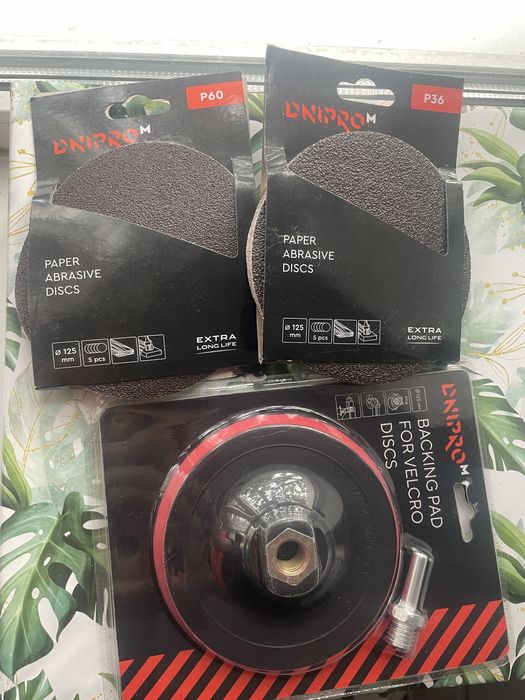 Dnipro-m диск для шліфувальних кругів і листи р60 і р36