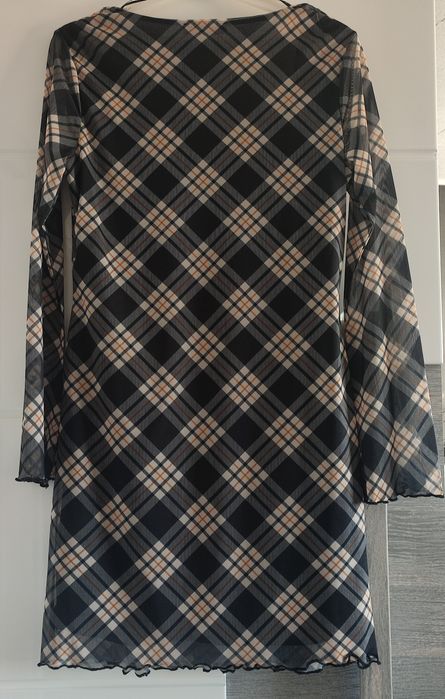 Vestido xadrez; tamanho 40