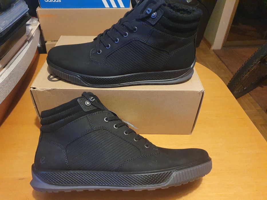 Buty zimowe ECCO Bypath Tred ocieplane skórzane 47 EU 30 CM