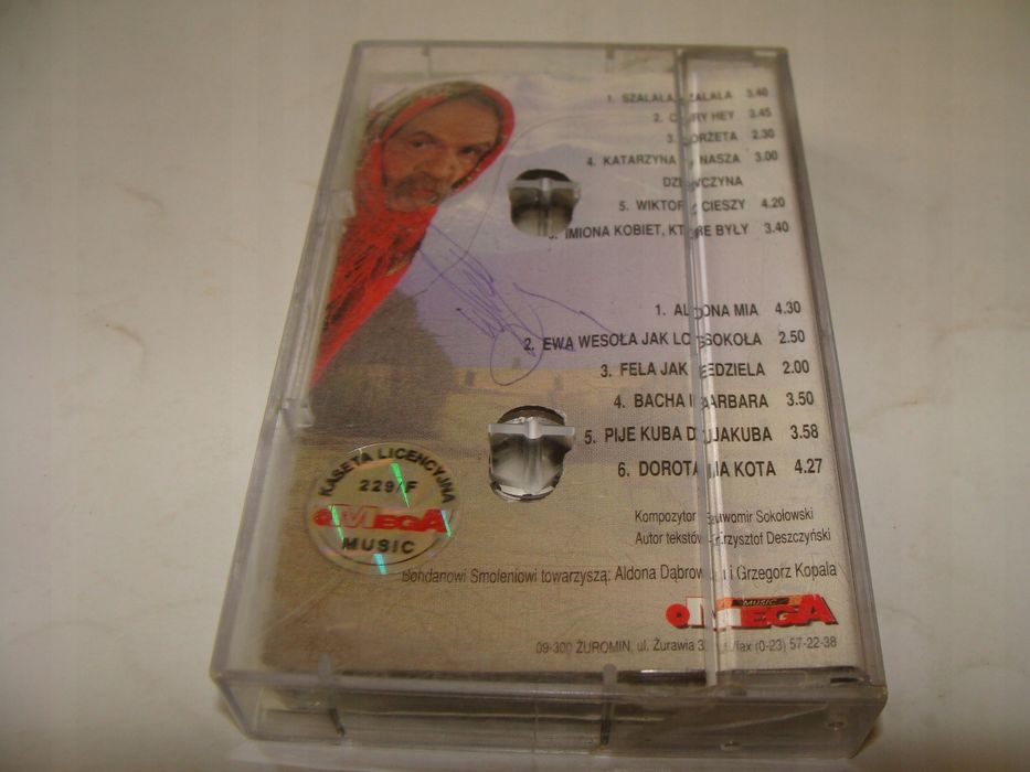 Bohdan Smoleń szalała szalała kaseta *