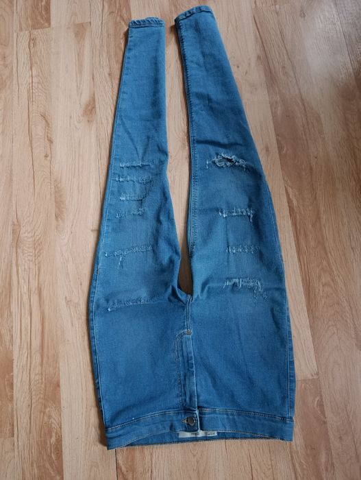 Jeansy rurki topshop Moto L