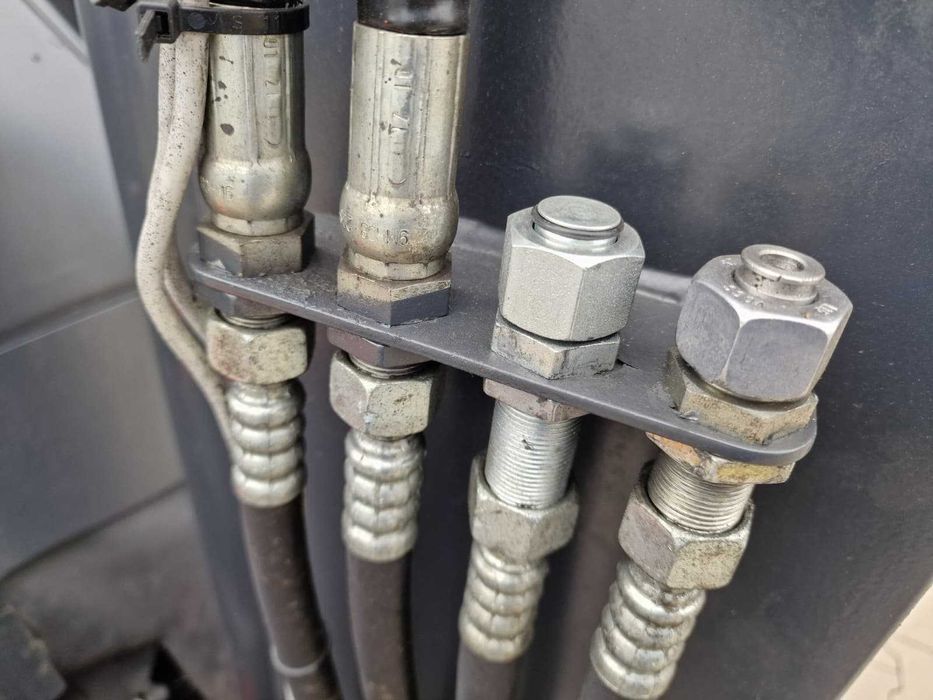 Wózek widłowy Linde H60 T 396 Przesuw Klima 6T LPG GAZ 4 sekcje