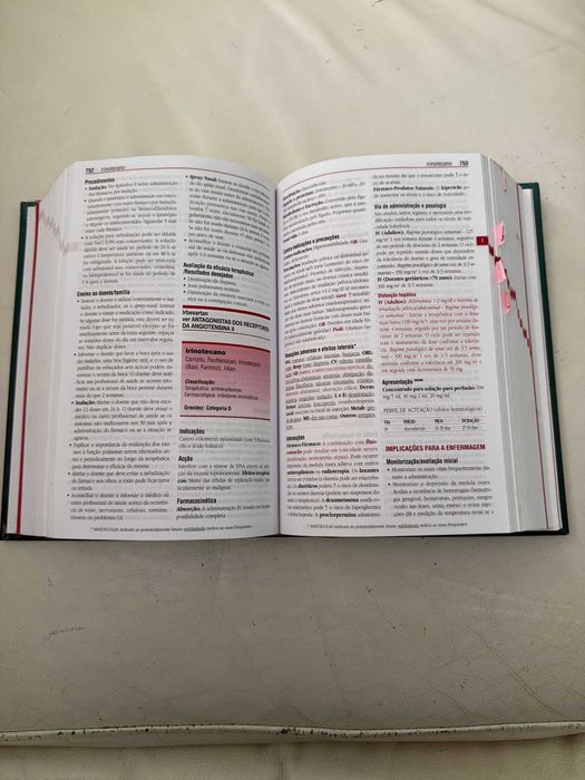 Livro "Guia Farmacológico para enfermeiros".