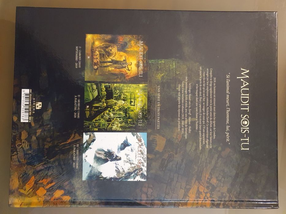 Banda desenhada em francês-Maudit sois-tu (volume 1)