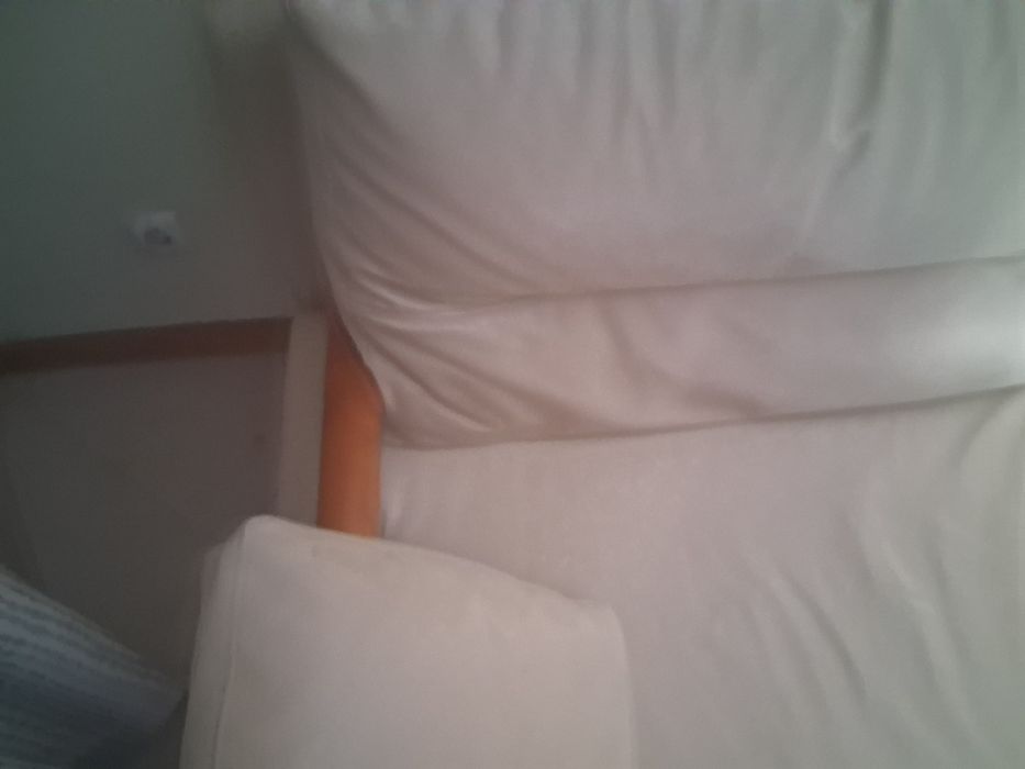 Dois Sofás de pele usados iguais,apenas uma almofada para estufar ou colocar protecção neles,são dois iguais e vendo a quem oferecer mais.