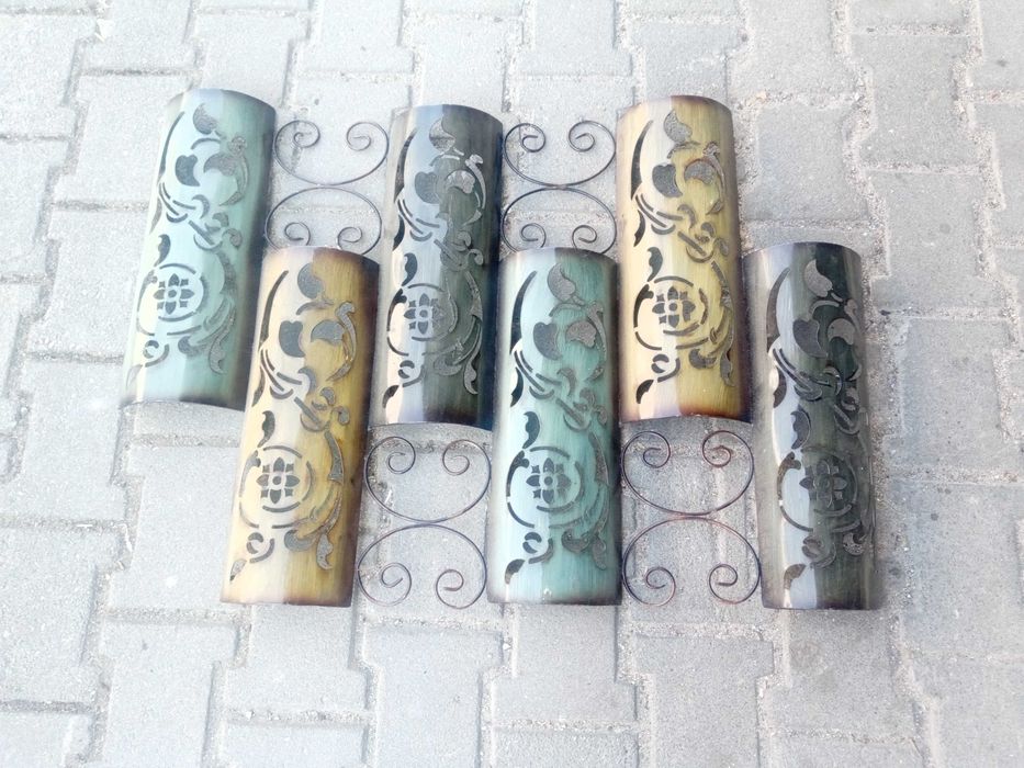 Candeeiro/Quebra luz em chapa, vintage