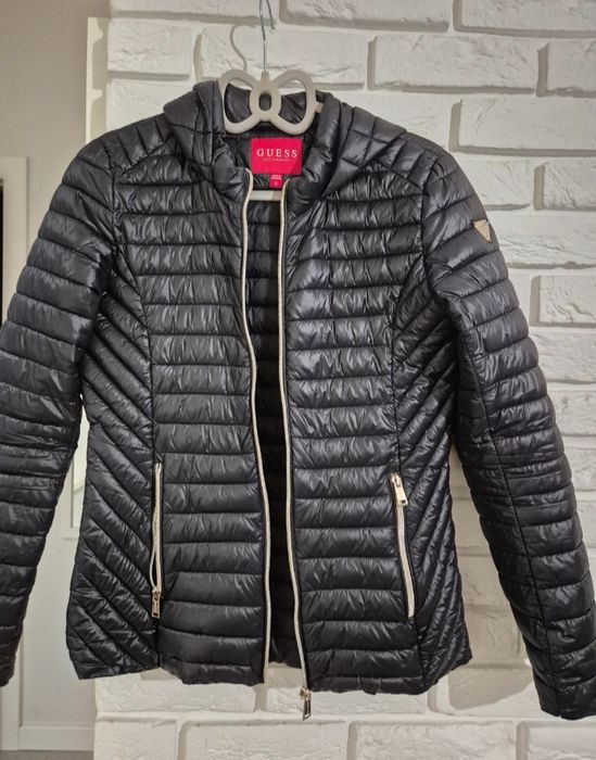 Kurtka z kapturem wiosenna jesienna Guess S