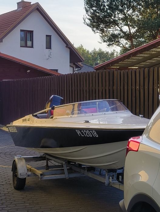 Łódź motorowa Driver 440 20HP 4T z przyczepką