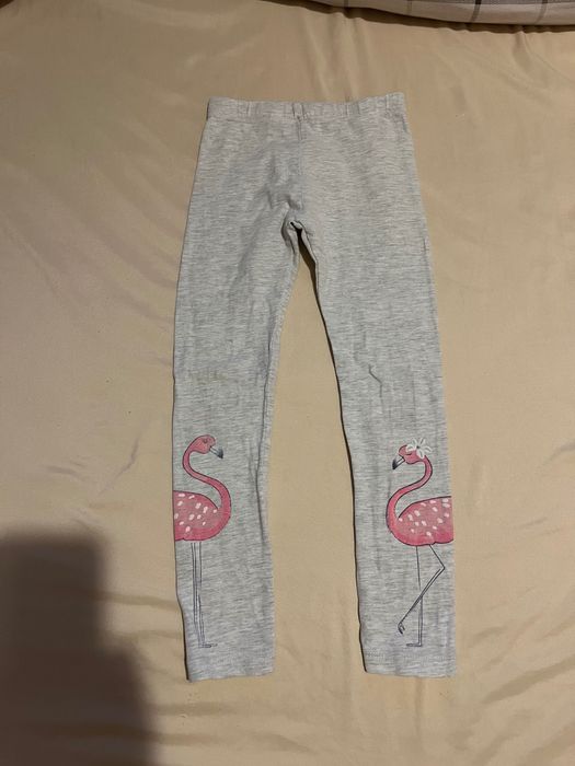 Leginsy getry z flamingami r. 122