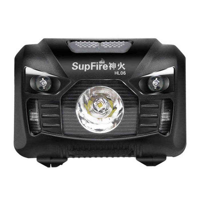 Latarka czołowa SUPERFIRE HL06 500lm USB
