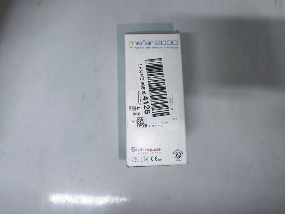 Nebulizador aerossolterapia Mefar 2000