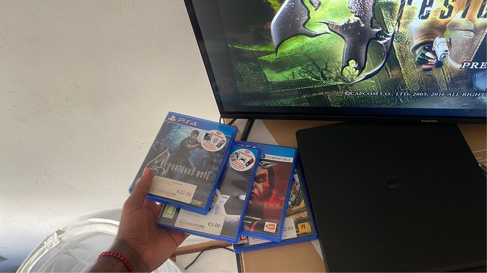 Venda de um playStation