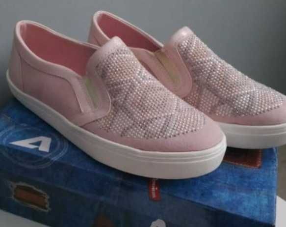 Baleriny różowe rozmiar 34 (nr 42)