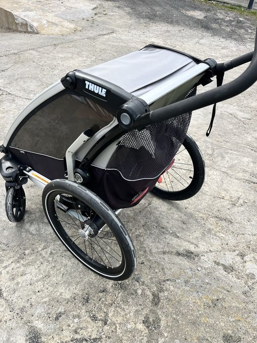 Wozek rowerowy riksza Thule Lite Single bardzo ladna