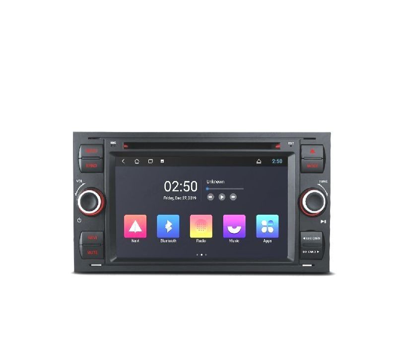 AUTO RADIO GPS ANDROID 11 PARA FORD FOCUS C-MAX S-MAX GALAXY FUSION FIESTA