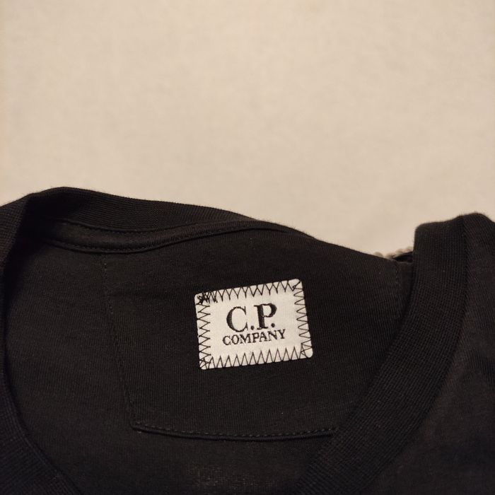 Лонгслив cp company longsleeve big logo