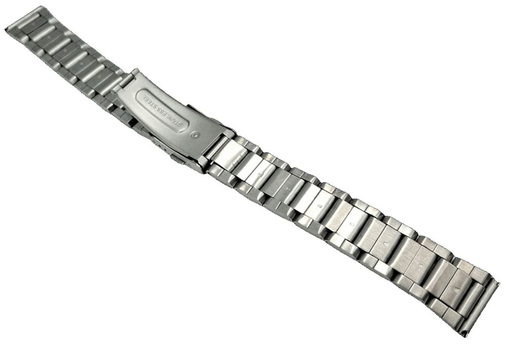 Nowa Bransoleta bransoletka do zegarka elegancka 18 mm stal nierdzewna