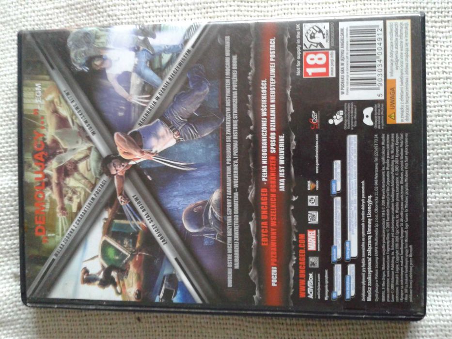 X-Men Origins Wolverine   PC
