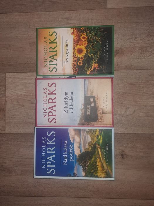 Nicholas Sparks zestaw 3 książek