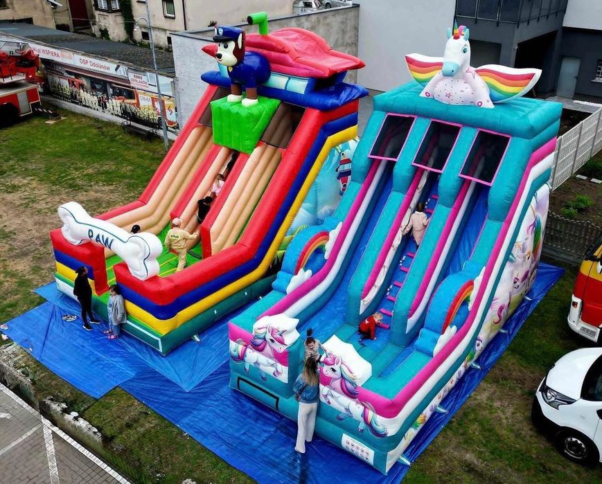Zamek dmuchany, zjeżdżalnie dmuchane PAW PATROL UNICORN Dmuchance