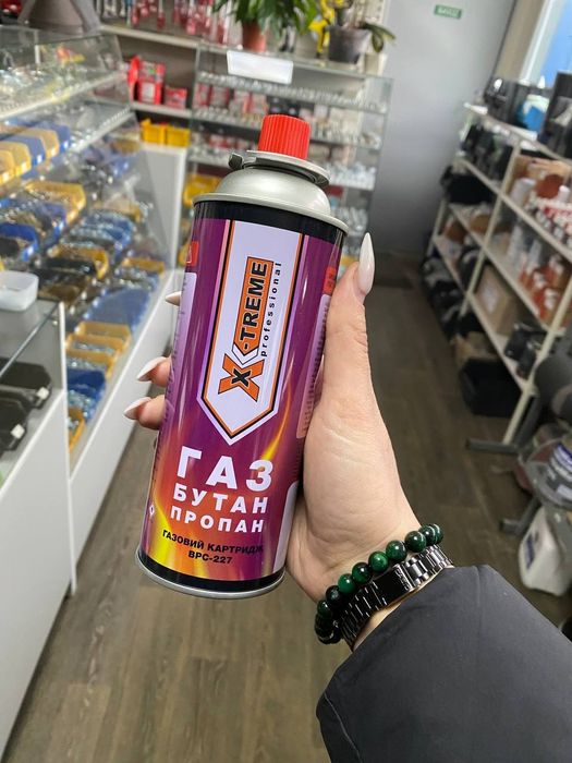 Газовий балон X-TREME  та пальники WADF WS-505C, Master Torch, Kubis